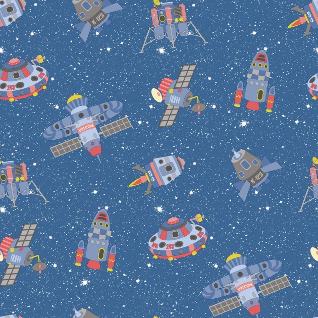 Galerie G78411 Tiny Tots 2 - tapeta dla dzieci w kosmiczny motyw