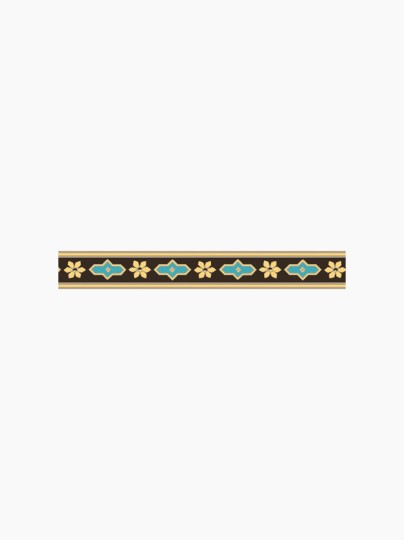 Boras Tapeter 7069 Borders Gerdas Bard Multi - border w kwiaty