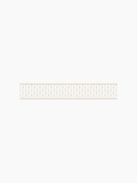 Boras Tapeter 7064 Borders Kalles Bard Beige - border geometryczny