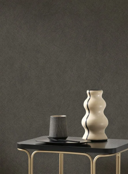 Casadeco 201007272 Nest Vert Sauge - tapeta imitująca ścianę wapienną