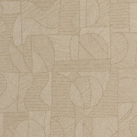 Casadeco 201161373 Matera Baman Beige Lin - tapeta etniczna