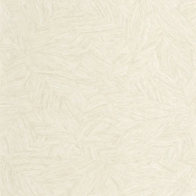 Caselio 106510000 Borneo Archipel Blanc - tapeta w liście