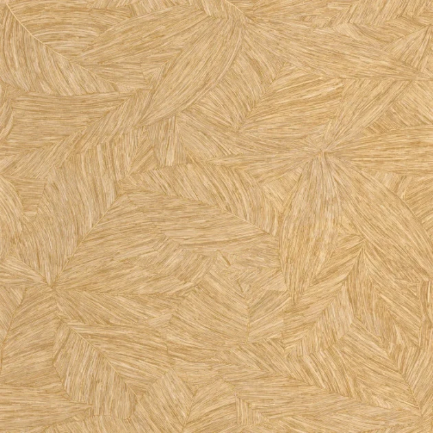 Caselio 106512024 Borneo Archipel Ocre - tapeta w liście