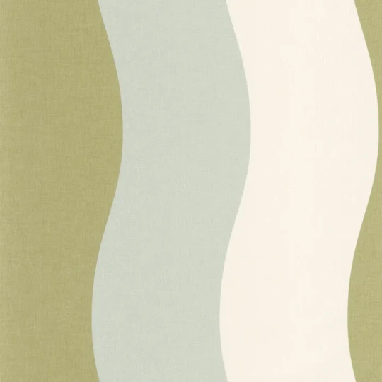 Caselio 106476071 Twist Sandy Bleu vert - tapeta w retro fale