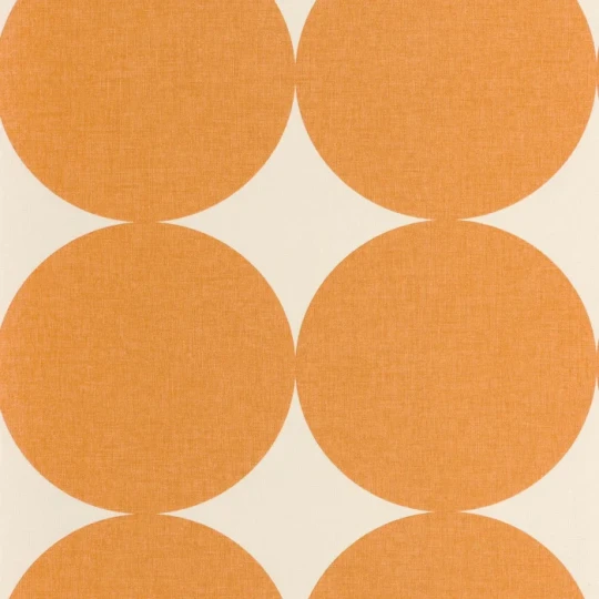 Caselio 106483010 Twist Billy Orange - tapeta w koła na tle imitującym materiał