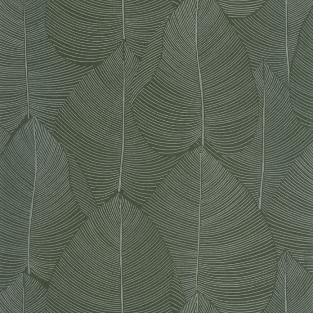 Caselio 106597070 Light Nuance Vert irise - tapeta w liście o metalicznym wykończeniu