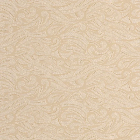 Caselio 106641015 Light Harmony Beige - tapeta w roślinny motyw akantu o metalicznym wykończeniu