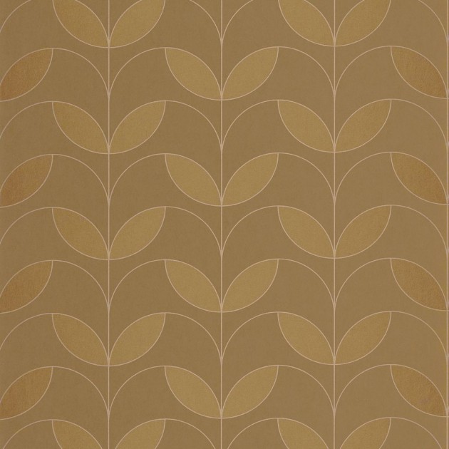Casadeco 201022541 Annees Folles Mistinguett Mordore - tapeta geometryczna w stylu art deco