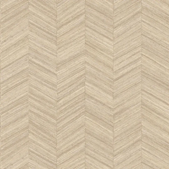 Casamance 75372446 Nature Sur Mesure - Textures Ocotea Coquille - tapeta w jodełkę