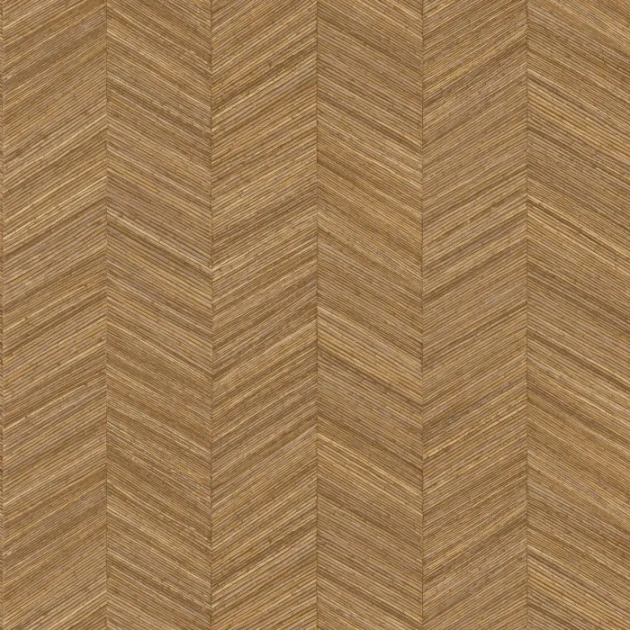 Casamance 75372752 Nature Sur Mesure - Textures Ocotea Ocre - tapeta w jodełkę