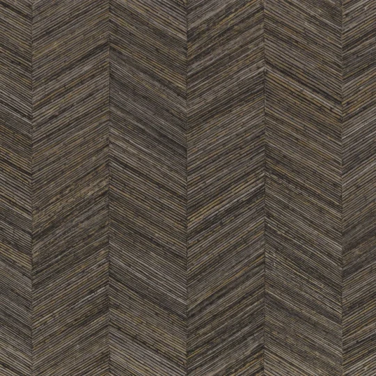 Casamance 75371120 Nature Sur Mesure - Textures Ocotea Ebene - tapeta w jodełkę