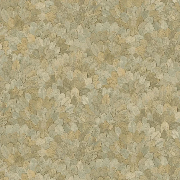 Casamance 76841120 Modernismo Feijoa Amande - tapeta w liście drzewa guawy