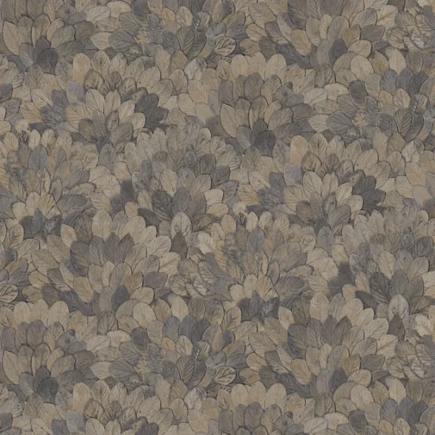 Casamance 76841528 Modernismo Feijoa Orage - tapeta w liście drzewa guawy
