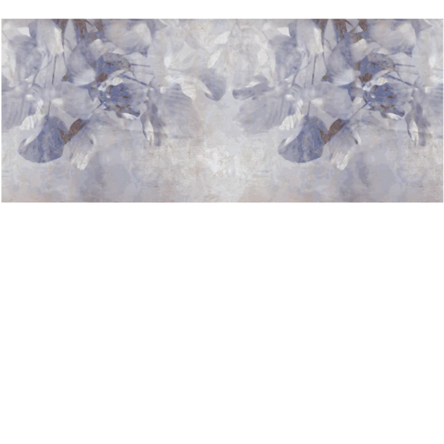 Yo2 PLC1.04.2 Plantae Crafts - mural w kwiaty na surowym tle imitującym beton