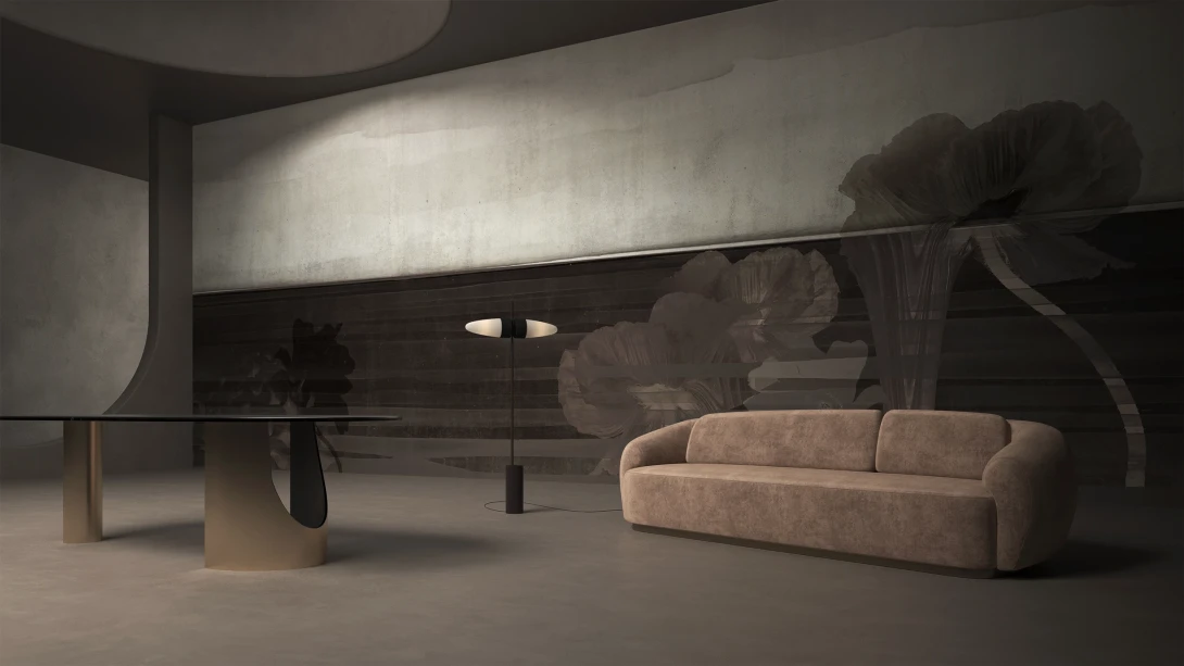 Yo2 PL1.06.2 Plantae Crafts - mural w abstrakcyjny krajobraz