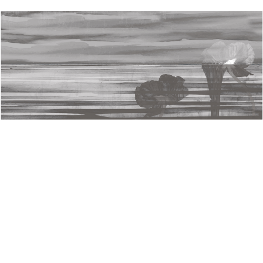 Yo2 PL1.07.2 Plantae Crafts - mural w abstrakcyjny krajobraz