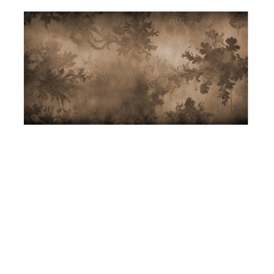 Yo2 EAM1.05.3 Earie Mythical - mural w rośliny na surowym tle