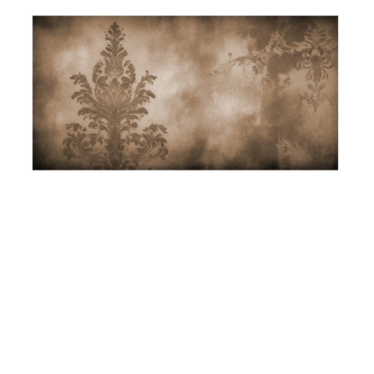 Yo2 EAM1.07.3 Earie Mythical - mural w stylizowane rośliny na surowym tle