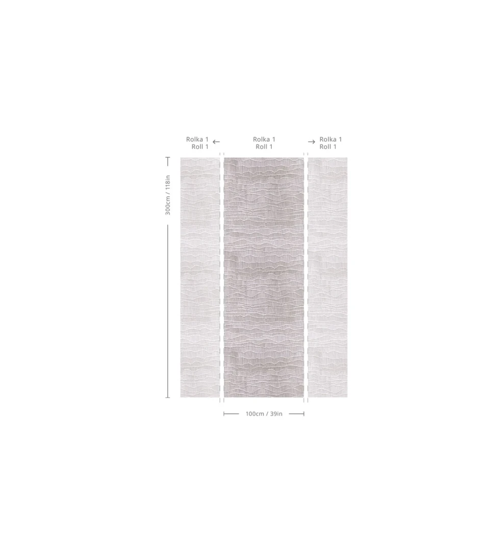 Wallcolors TAP-9186 Basic Organic - mural w fale