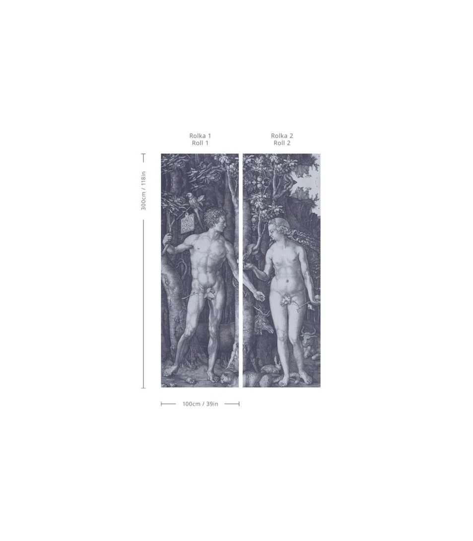 Wallcolors TAP-9095 Art Matters Forbidden Fruit - mural w motyw ogrodu Eden