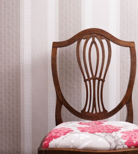 Tapeta Osborne And Little - Verdanta Wallpapers - ChantillyStripe - W6595 - 01 - 01