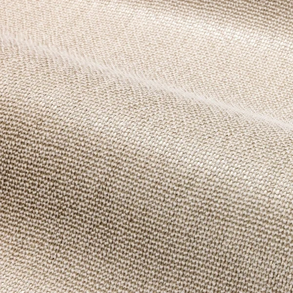 Casamance 71670343 Sensation Radieuse Ivoire Platine - tapeta z tkaniny na metalicznej folii
