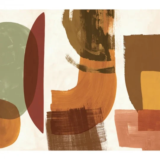 Casamance 76781732 Panoramas 4 Papunya Multico - mural w abstrakcyjny wzór