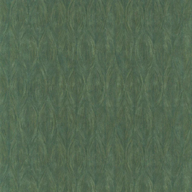 Casamance 76113160 Select 9 Keramos Cyprès/doré - tapeta w linie o metalicznym wykończeniu