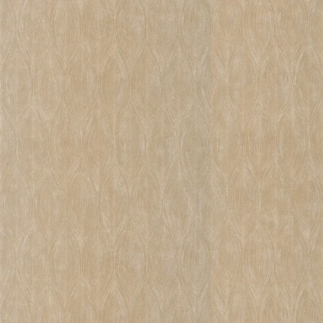 Casamance 76112854 Select 9 Keramos Marron glacé - tapeta w linie o metalicznym wykończeniu