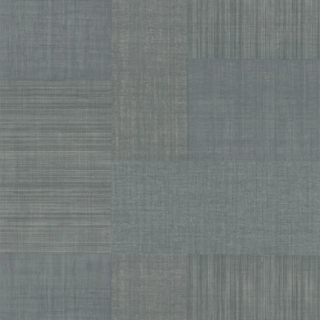 Casamance 76321528 Select 9 Mestizo Pierre bleue - mozaikowa tapeta imitująca materiały