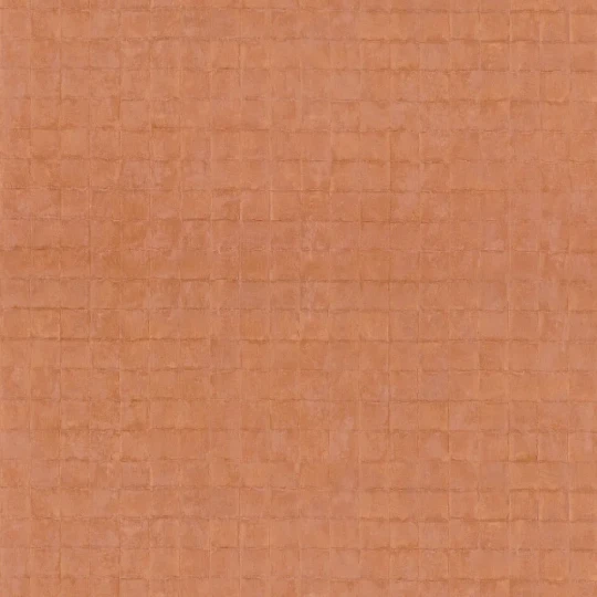 Casamance 76080508 Select 9 Faenza Cuivre - tapeta imitująca płytki z glazurowanej gliny