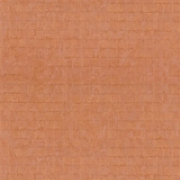 Casamance 76080508 Select 9 Faenza Cuivre - tapeta imitująca płytki z glazurowanej gliny