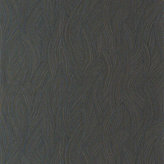 Casamance 76221426 Select 9 Jassine Encre - tapeta strukturalna w fale