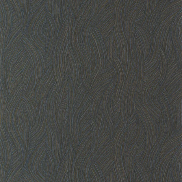 Casamance 76221426 Select 9 Jassine Encre - tapeta strukturalna w fale