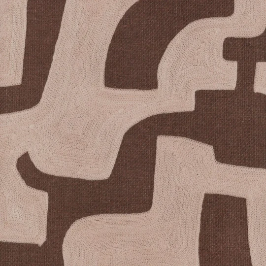 Casamance 71820410 Traversee Sonate Lila Wenge - tapeta haftowana