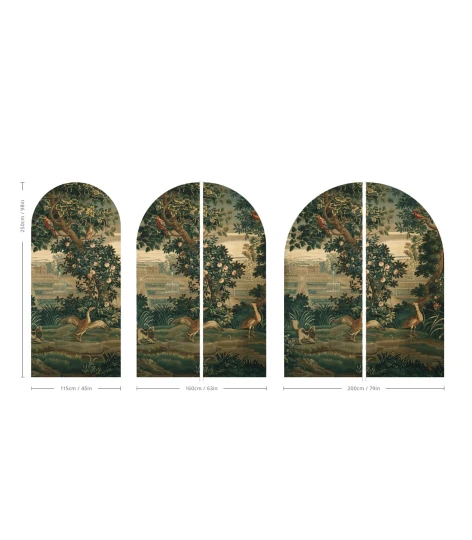 Wallcolors ARCH-9103 Arch Vintage Garden Arras - mural łuk w ogród w stylu vintage