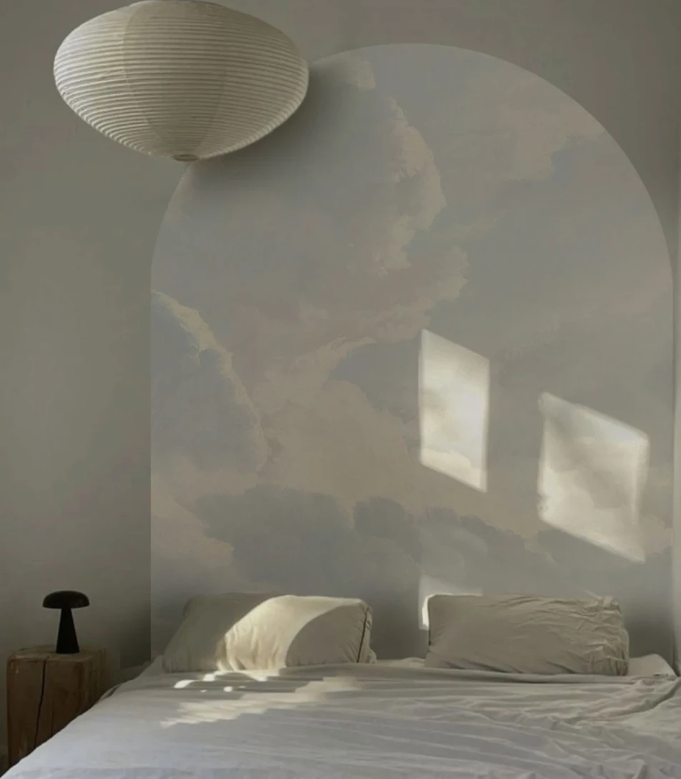 Wallcolors ARCH-9117 Arch Cloudy Sky - mural łuk w chmury