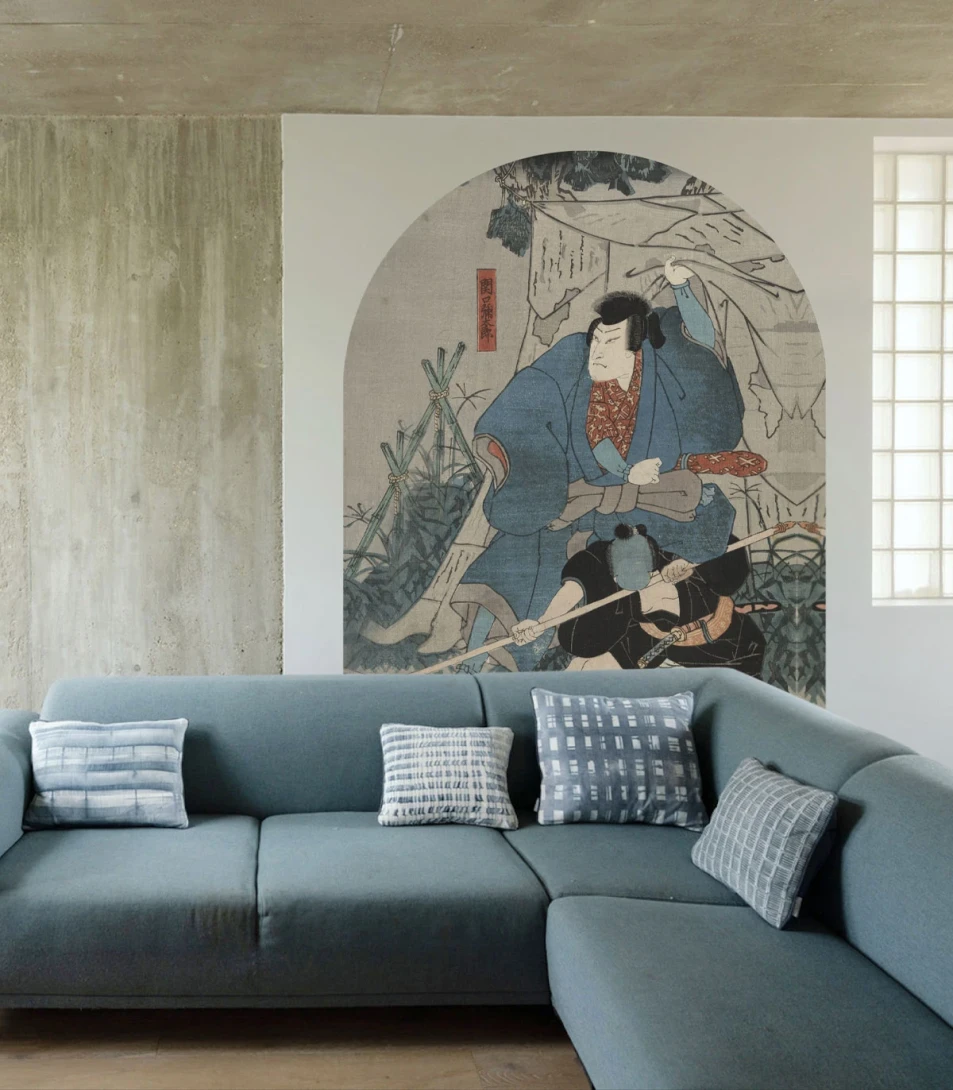 Wallcolors ARCH-9150 Arch Samurai Saga - mural łuk w samuraja