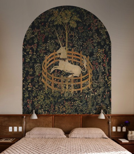 Wallcolors ARCH-9154 Arch Unicorn - mural łuk w jednorożca