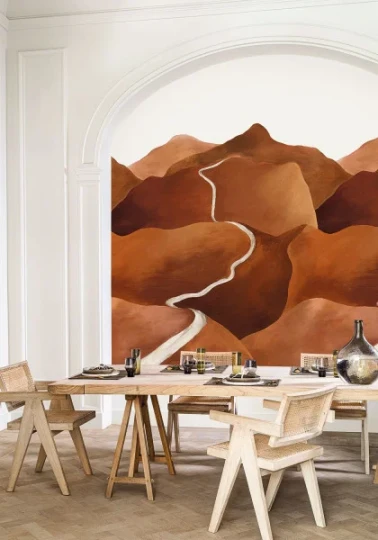 Casamance 74961528 Panoramas Toscana Terre de sienne - ręcznie malowany mural w toskański krajobraz