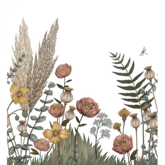 Casamance 74931222 Panoramas Eclosion Multicolore - mural w maki