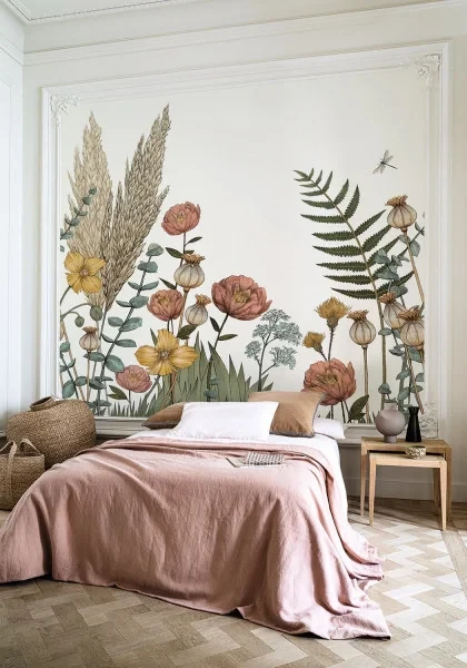 Casamance 74931222 Panoramas Eclosion Multicolore - mural w maki