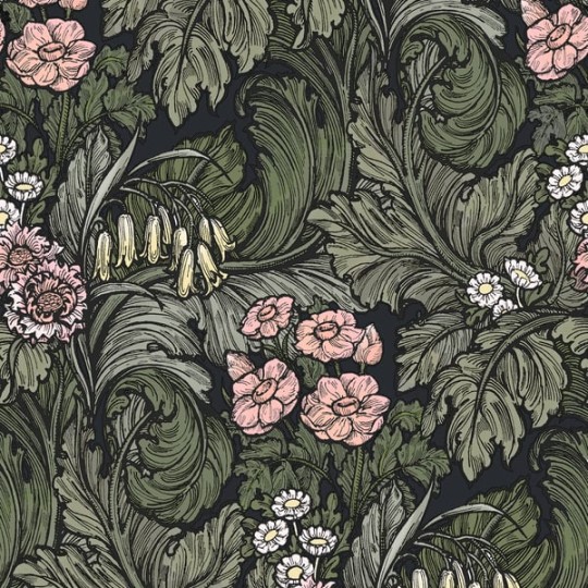 Galerie LB25138 Llewelyn-Bowen Off The Wall - tapeta w roślinny motyw