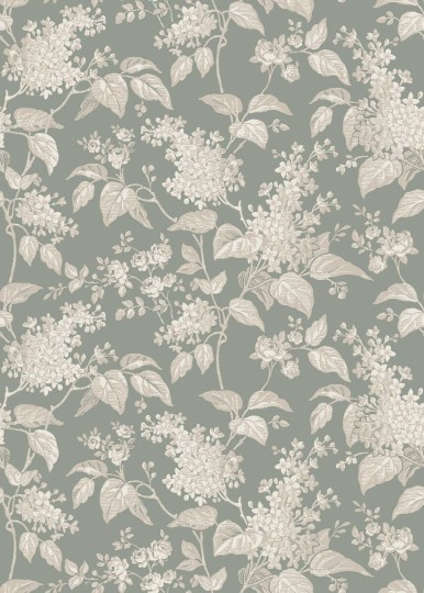 Boras Tapeter 6963 Osterlen Syren - tapeta w kwiaty bzu i różyczki