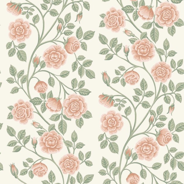 Boras Tapeter 6958 Osterlen Elsa - tapeta w girlandy kwiatowe