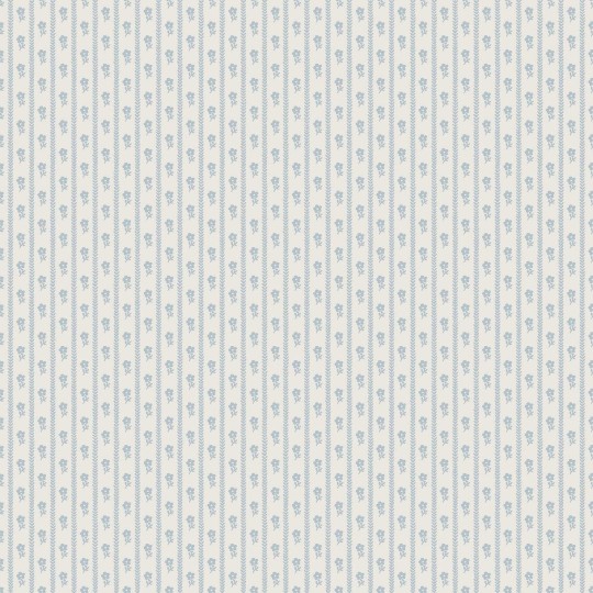 Boras Tapeter 6956 Osterlen Lilla Lyckan - tapeta w paski i drobne kwiatki