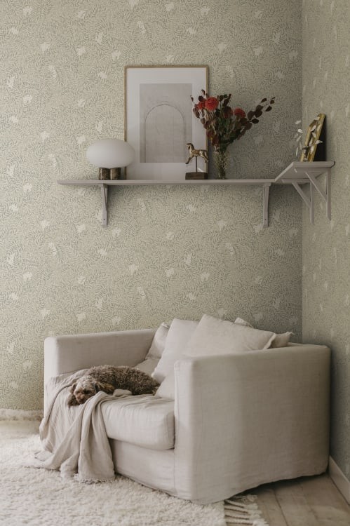 Sandberg S10497 Tradgarden Simon Sandstone - tapeta w gałęzie jarzębiny