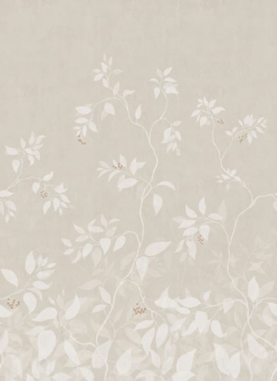 Sandberg S10520 Tradgarden Josefine Sandstone - mural w łodygi malowane akwarelą