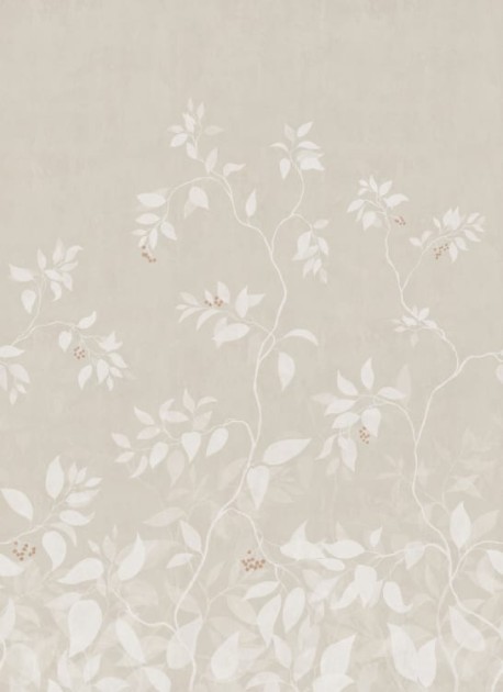 Sandberg S10520 Tradgarden Josefine Sandstone - mural w łodygi malowane akwarelą
