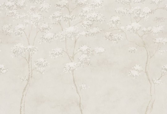 Sandberg S10524 Tradgarden Wilhelm Gray - mural w korony drzew